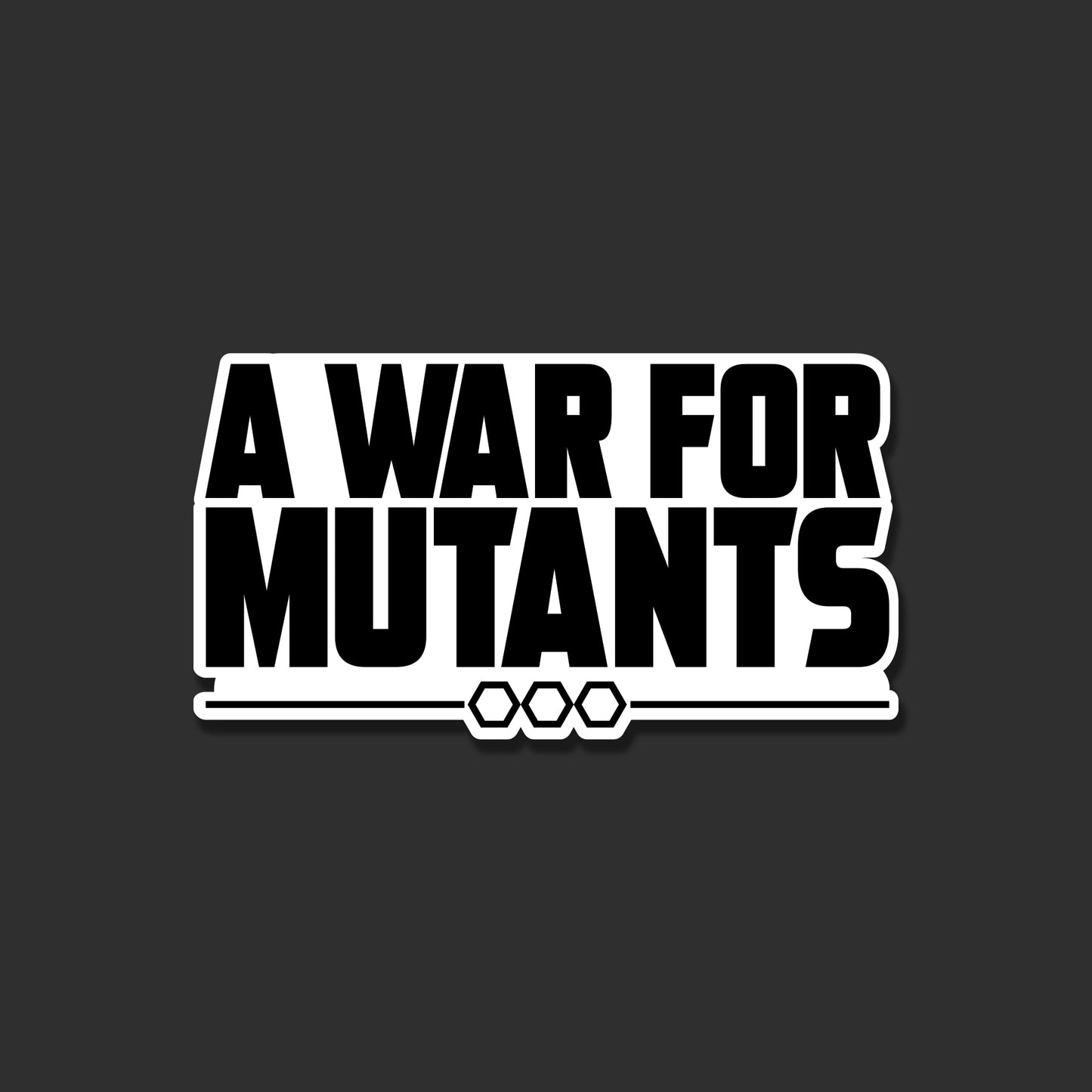 A War For Mutants Title (English)
