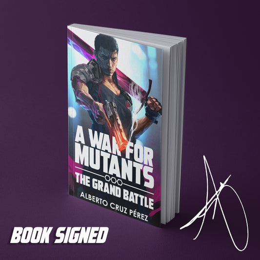 A War For Mutants: The Grand Battle (English Ver.) SIGNED