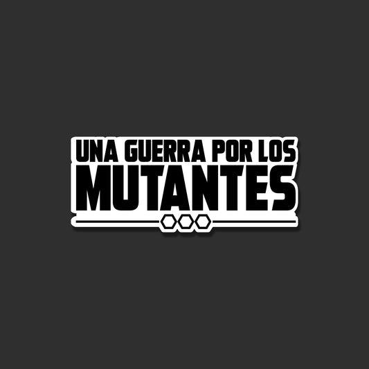 A War For Mutants Title (Spanish)